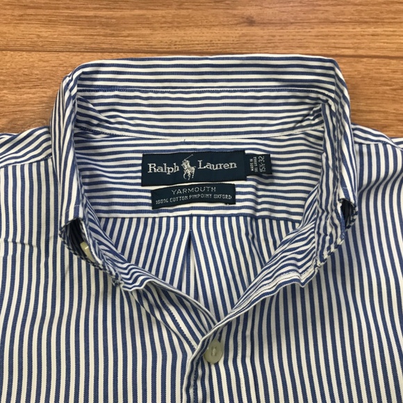 Ralph Lauren 15.5 button down shirt - Picture 4 of 7